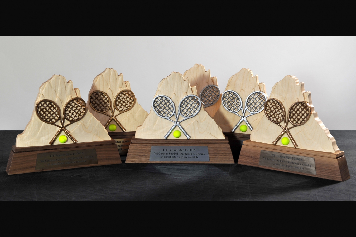 St. Ulrich Tennis Club - 3D Wood three dimensional thinking